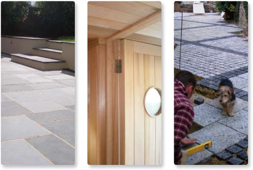 Paving, Bespoke carpentry, granite setts